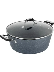 Scoville Expert Neverstick Stock Pot with Lid In 24cm, 32cm , Fast Free Delivery - Picture 1 of 9