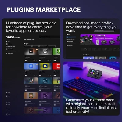 TreasLin Stream Controller Deck with12 Customizable Macro Keys to Trigger Action - Image 1 of 2