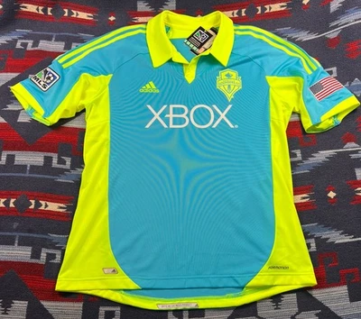 Camiseta deportiva de colección nueva con etiquetas Seattle Sounders FC Adidas 2012-13 3er kit alternativo talla XL Foto 1 de 4