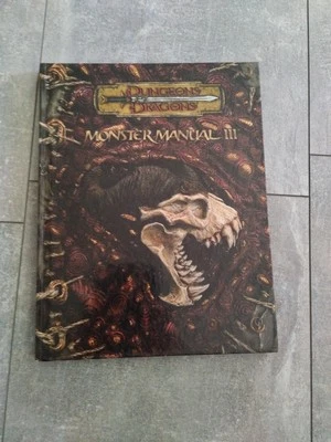 Dungeons & Dragons Manuale dei mostri III 3.5 ENG d&d Dnd Gdr Gioco Di Ruolo - Immagine 1 di 4