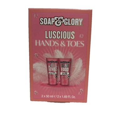 SOAP & GLORY Soap and Glory Hands & Feet Duo 2 Piece Christmas Gift Set, Stocking Fillers