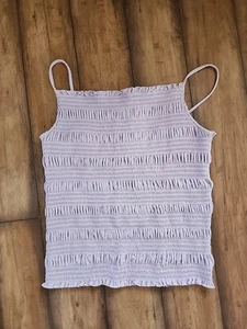 H&M Spaghetti String Lavendel Top Größe L - Bild 1 von 3