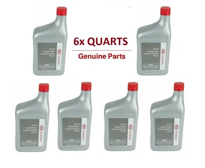 6 夸脱装正品起亚ATF SPII自动变速器油液套件适用于起亚 — 第 1/3 张图片