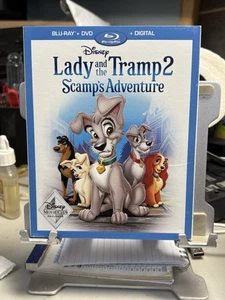 Lady and the Tramp 2: Scamp's Adventure NEW Blu-ray/DVD Combo w/Slipcover - Picture 1 of 4