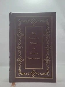 The Complete Works of William Shakespeare Leatherbound Tally Hall Press - Picture 1 of 8
