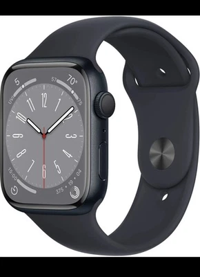 Apple Watch Series 8 45mm Cassa in Alluminio Color Mezzanotte con Cinturino - Imagen 1 de 4