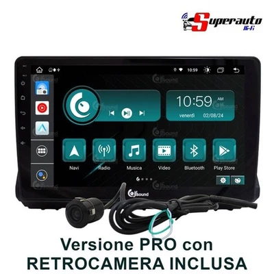 Jfsound JF-031DS-X9C-PRO autoradio car tablet 10" fit Dacia Sandero senza radio - Immagine 1 di 4
