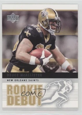 2005 Upper Deck Rookie Debut Deuce McAllister #63 - Image 1 of 2