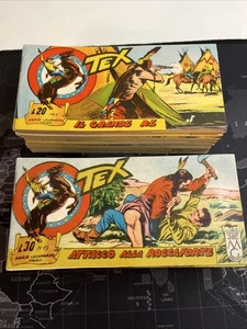 Tex Striscia Originale Completa ed. Audace Serie Leopardo Nero 1/35 Q.edicola - Picture 1 of 6