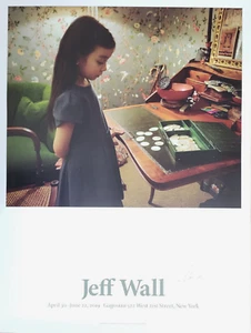 JEFF WALL - SIGNED ORIGINAL EXHIBITION POSTER - GAGOSIAN NYC - RARE - 2019 - Picture 1 of 9