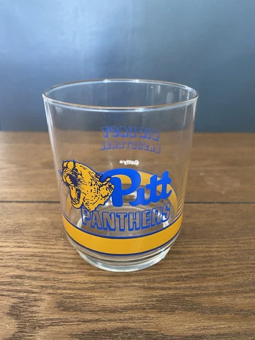 Vintage Pittsburgh Panthers Big East Basketball Getty Collectors Glass Cover
