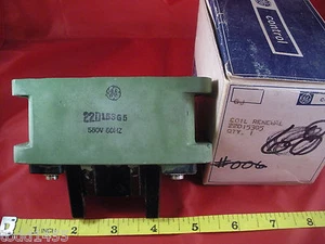 GE 22D153G5 Controllo Rinnovo Bobina 550v 60Hz CJ General Electric Nos Nuovo - Foto 1 di 1