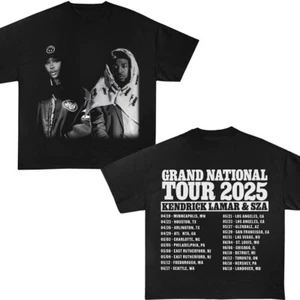 Grand National Tour Heavyweight T Shirt-GNX-Kendrick Lamar-Sza -Concert - Picture 1 of 3