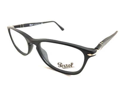 Новая матовая черная женская оправа для очков Persol 3116-V 9000 54 мм Rx 54-18-145 - Изображение 1 из 4