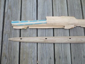1968 Pontiac Executive S. Wagon NOS Front Fender Molding Simulated Wood 9793392 - Picture 1 of 5
