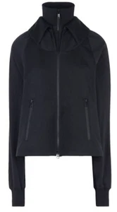 Sudadera Y-3 by Yohji Yamamoto Cuello Alto Chaqueta de Pista Calce Suelto Negra Talla M - Imagen 1 de 6