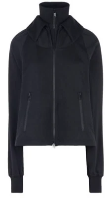 Sudadera Y-3 by Yohji Yamamoto Cuello Alto Chaqueta de Pista Calce Suelto Negra Talla M Foto 1 de 4