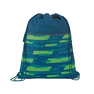 Coocazoo Sportbeutel Turnbeutel Lime Stripe, passend zum Schulrucksack - Bild 1 von 2