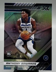 2020-21 Panini Chronicles XR Anthony Edwards RC #295, Minnesota Timberwolves