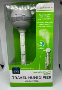 Travel Smart Conair Humidifier USB Powered Portable 5 Hr Steam Mist TS120x New - Picture 1 of 4