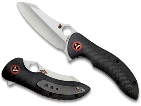 Spyderco Numbered Magnitude 8.22" CPM S30 Steel Pln Carbon Fiber Handle C212CFP - Image 1 of 1
