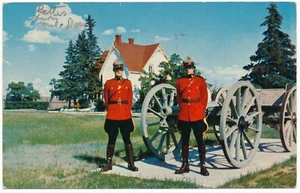 RCMP Mounties Fort Battleford Saskatchewan SK Royal Canadian Mounted Police - Picture 1 of 2