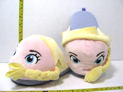 Zapatillas de felpa Elsa Frozen II de Disney para niña pequeña talla 3 Foto 1 de 4