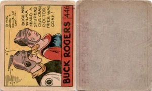 R28 Streifenkarte, Cartoon Adventures, 1936, #446 Buck Rogers, Space - Bild 1 von 1