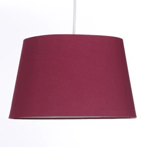 14 Inch Tapered Ceiling Drum Pendant Shade for Ceiling and Table Lamp 8 Colours - Picture 1 of 8