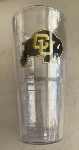 Colorado University CU Tervis Tumbler Drinking Cup 24 oz Cover