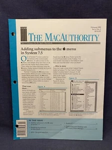 February 1995 THE MACAUTHORITY Tips Techniques Apple Macintosh Mac Authority - Picture 1 of 7