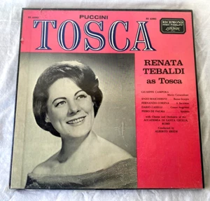 *NEW Puccini..Tosca Renata Tebaldi..2 LP Set..Richmond RS 62002 London 12" MINT - Picture 1 of 3