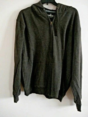 Mens Hooded Sweatshirt Size Large Brown Outdoor Life New - Image 1 of 2