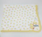 CARTER'S JUST ONE YEAR BABY SWADDLE RECEIVING SECURITY BLANKET YELLOW DUCKS