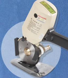 HEISS 110 mm Tuchschneider Stoffschneidemaschine Schere rotierende elektrische Schere - Bild 1 von 5