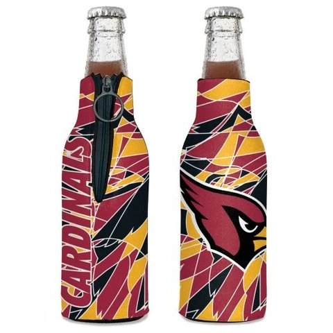 NFL ARIZONA CARDINALS BOTTLE HOLDER COOZIE KOOLER HUGGER SET OF THREE NEW Cover