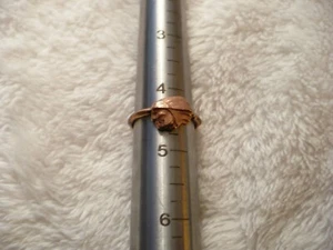 OH- VINTAGE KUNSTSTOFF RING (INDIAN CHIEF) #26367 - Bild 1 von 7