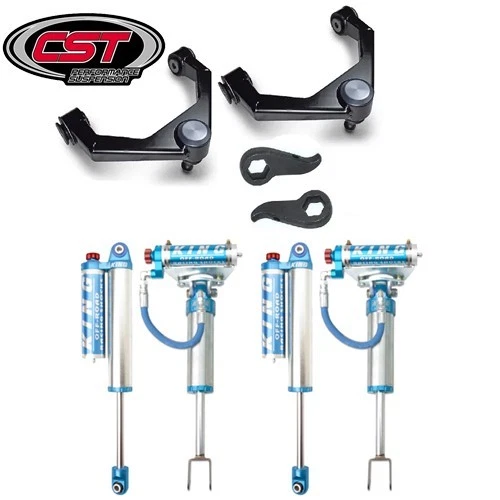 CST Suspension 20-25 Chevy GMC 2500/3500HD Stg 4 Leveling Kit King 2.5 Res w Adj Foto 1 de 4