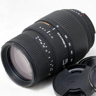 Sigma 70-300mm F4-5.6 DG MACRO Nikon Compatible Used, Telephoto Lens - Image 1 of 4