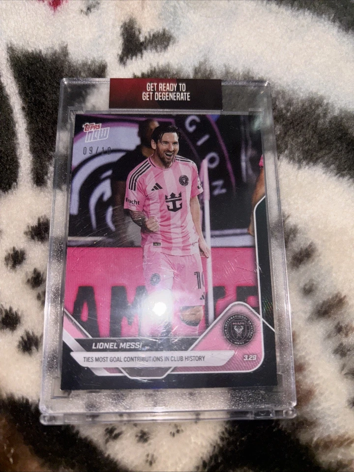 Topps Now Messi /10 2025 Foto 1 de 4