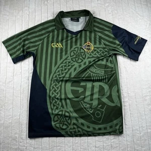 Camiseta de fútbol gaélica Irlanda GAA nudo cruzado celta verde para hombre 2XL Lansdowne - Imagen 1 de 14