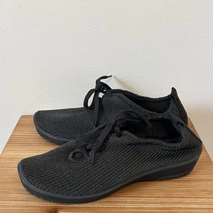 Sneakers donna Arcopedico in maglia nera taglia 38 8 - Foto 1 di 10