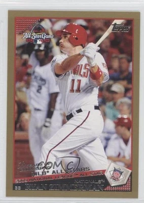 2009 Topps Update All-Star Gold /2009 Ryan Zimmerman #UH301 - Image 1 of 2