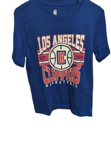 NBA brand Shirt Los Angeles Clippers Youth Size 10-12 NWT - Picture 1 of 4