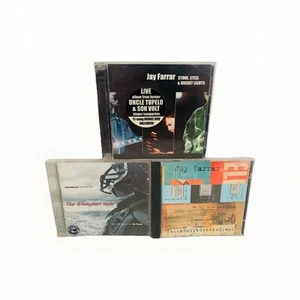 3x Jay Farrar CD Albums, Third Shift Grotto Slack, Slaughter Rule + Live, VGC - Picture 1 of 4
