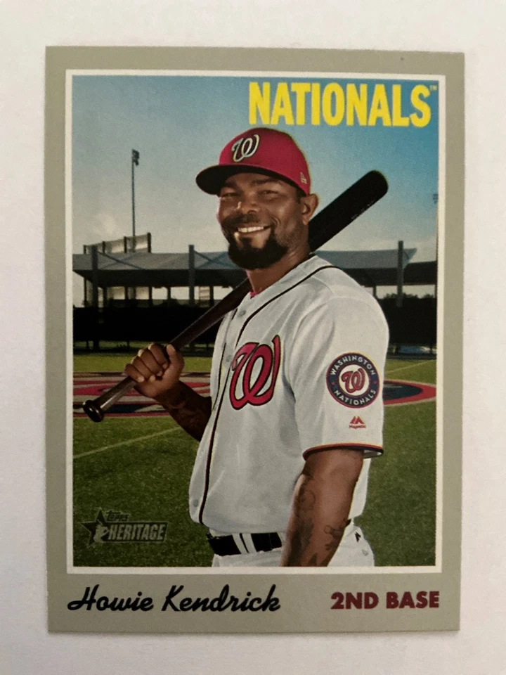 2019 Topps Heritage Baseball - Base and Inserts - Free Shipping - Image 1 of 1