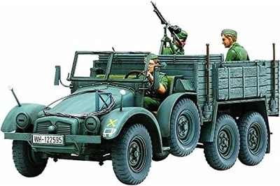 Tamiya 1/35 Military Miniature No.317 6X4 TRUCK KRUPP PROTZE Kfz70 35317 JAPAN81 - Immagine 1 di 3