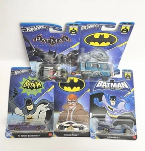 2023 Hot Wheels Batman Set 6-10 Diecast Cars - Picture 1 of 8