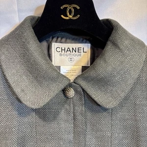 Vintage Chanel 2pc Linen Suit 1998 Cruise - Picture 1 of 24