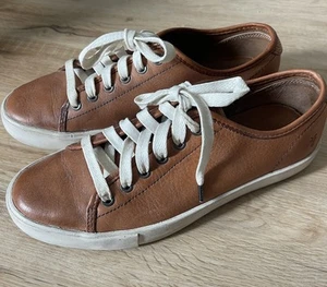 Zapatos para hombre FRYE Brett Oxford talla 8,5 marrón coñac con cordones - Imagen 1 de 9